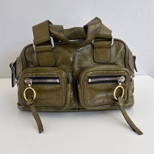 Auth VTG Y2K CHLOE Betty Patent Leather Bag